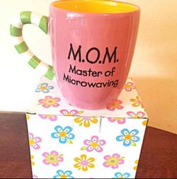MOM Acronym Mug (Pink)