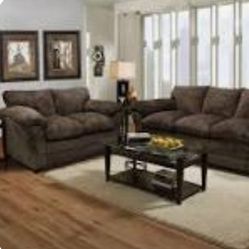 2 piece Sofa set.