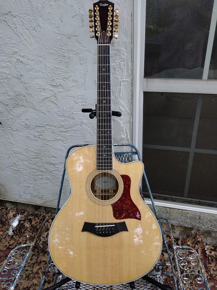 Taylor Ltd Edition 12 String Acoustic/ Electric Guitar + case - $1,800 