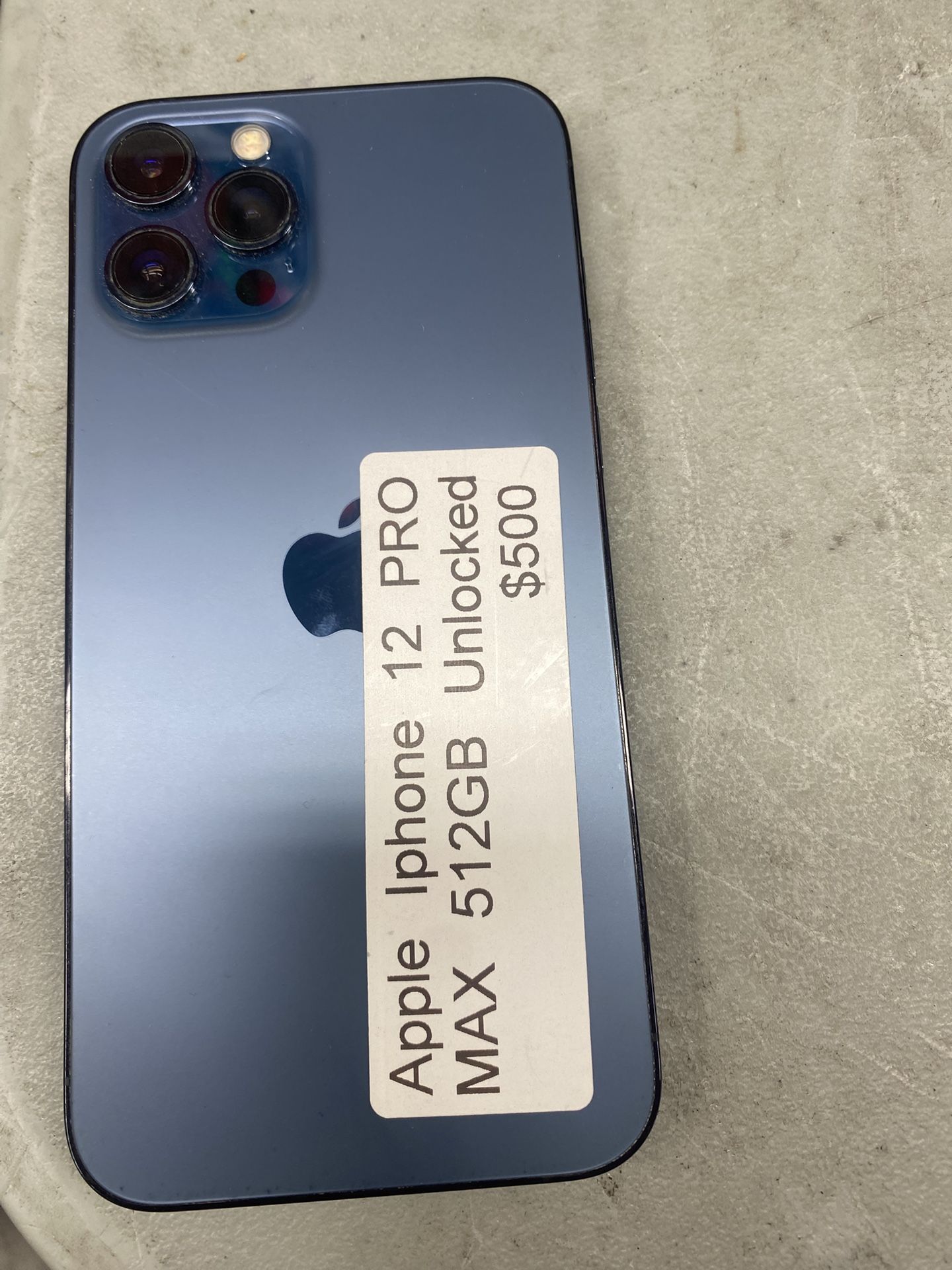 Apple iPhone 12 Pro Max 512gb Unlocked Works Any Carrier And International