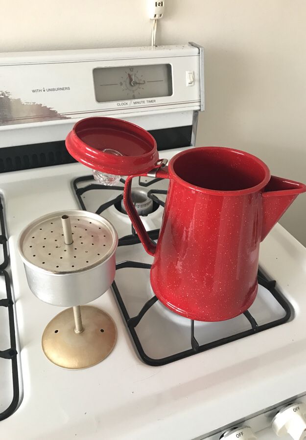 8 Cup Stovetop Percolator - Coffee for Sale in Pt Orange, FL - OfferUp