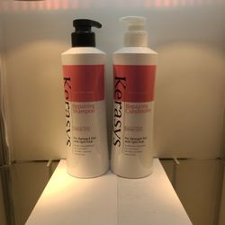 Kerasy Hair Clinic Repairing Shampoo And Conditioner