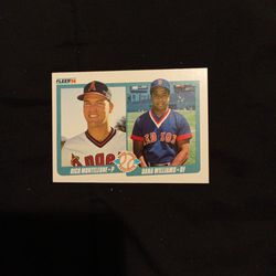 Fleer 1990 Major League Prospects Rich Monteleone/ Dana Williams Rc