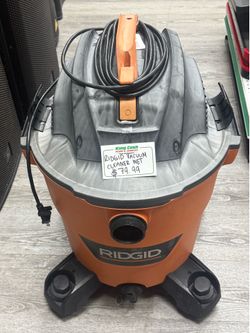 RIDGID vacuum