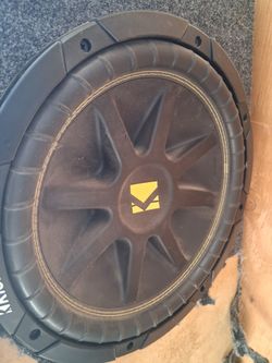 Pair of Kicker 12' subs