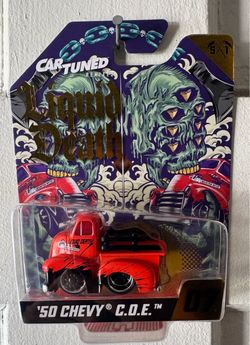 Hot Wheels Car Tuned '50 Chevy C.O.E. Liquid Death