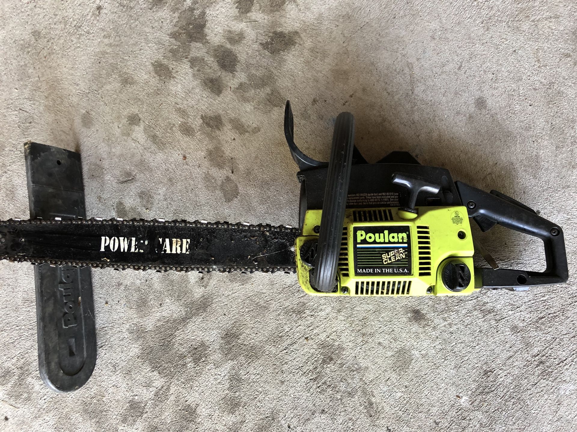 Poulan cheap 2900 chainsaw