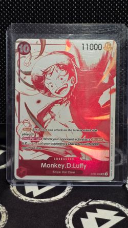 Monkey D.Luffy ST10-006 ST10 SR Foil Alt Art Character 11000 Eng