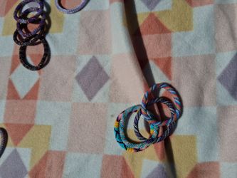 Glass beads bracelet