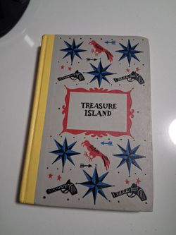 Vintage Treasure Island Book