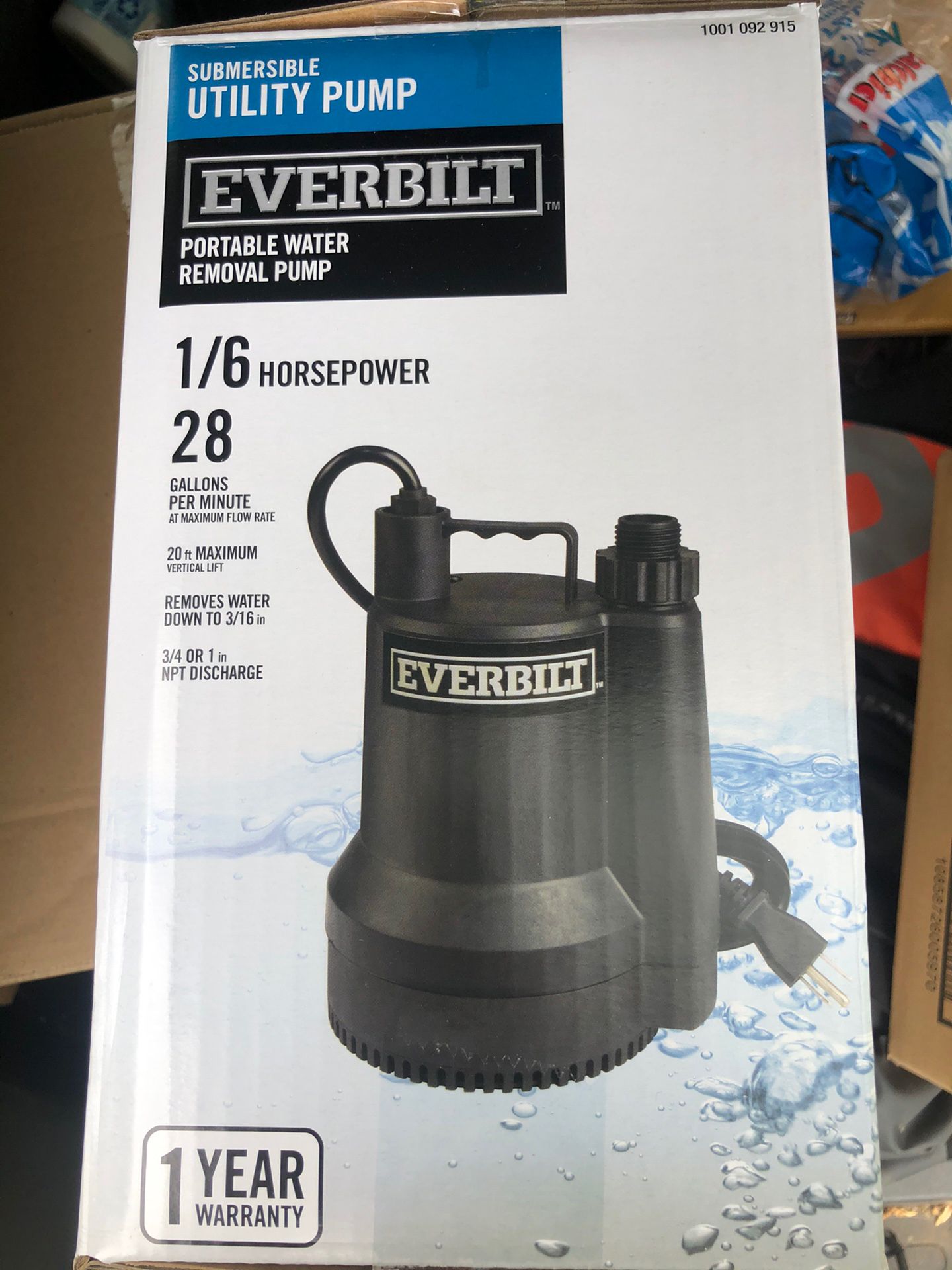 *NEW* Submersible Utility Pump