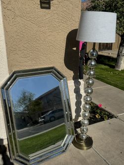 Mirror And Lamp