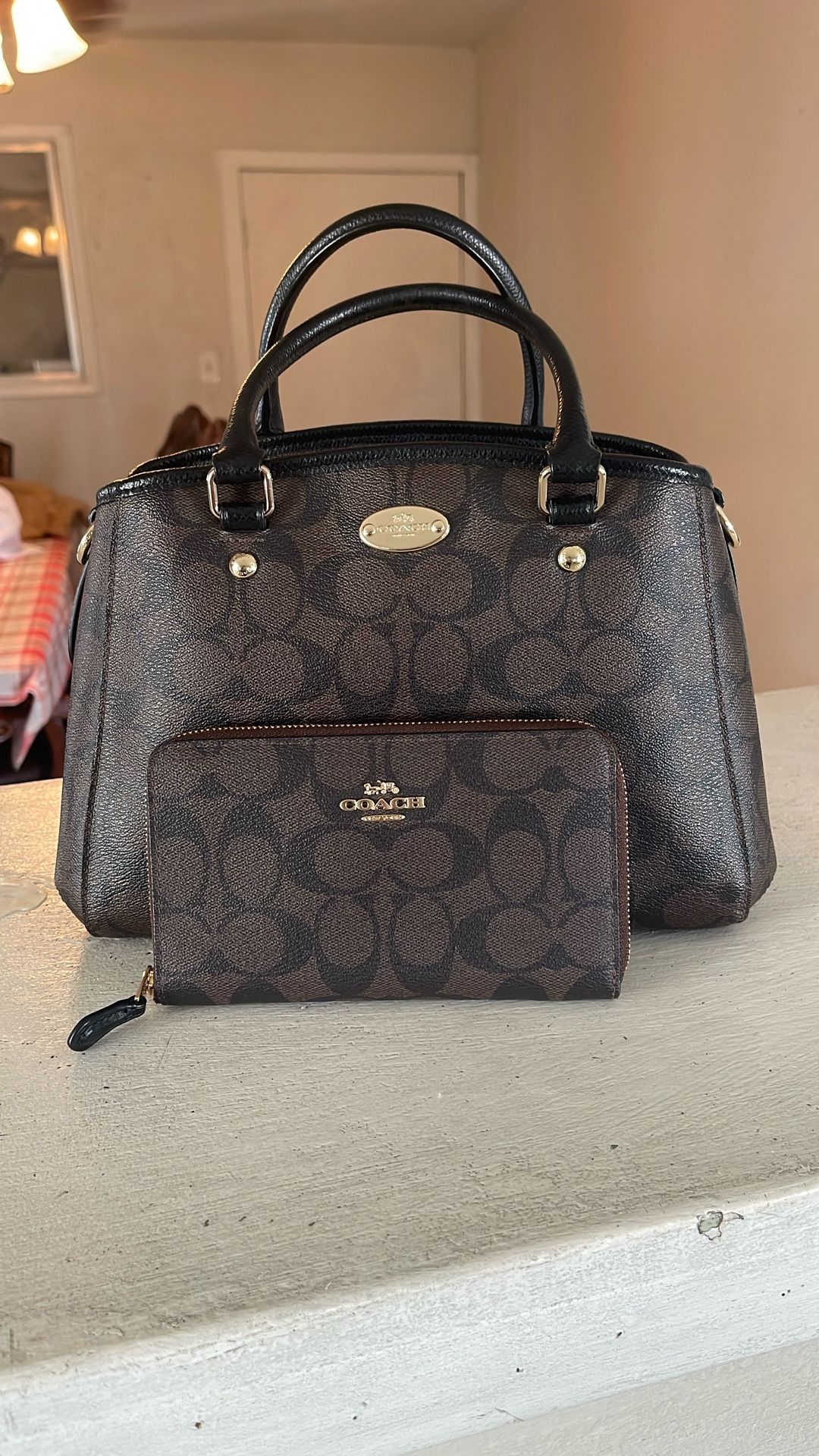Coach Bag With Wallet