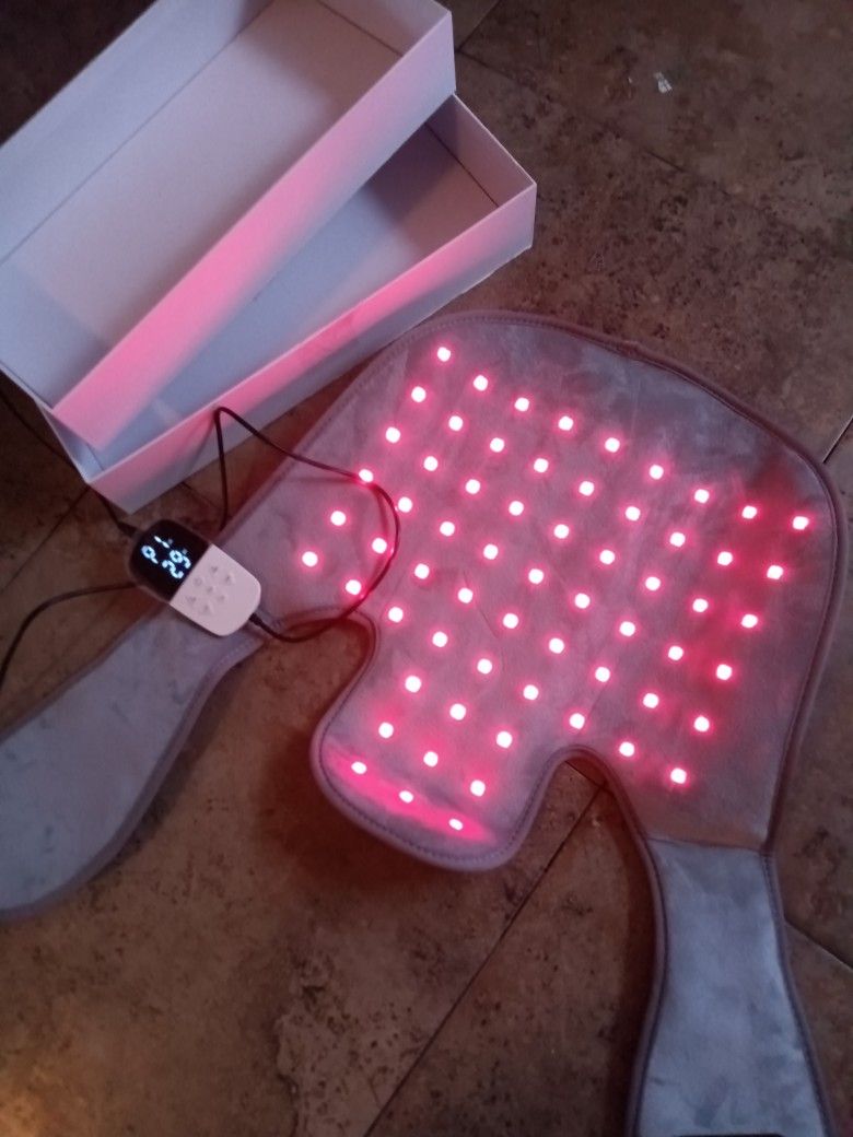 Brand New Near Infrared Therapy For Body Shoulder And Back Wearable Near Infrared Light Therapy Belt Body Back Adjustable LED Remote