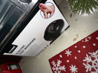 Fit King Electric Shiatsu Foot Massager with Heat – Brand New