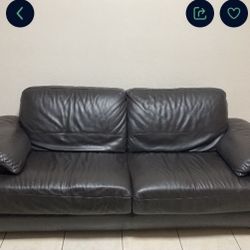 Leather Sofa