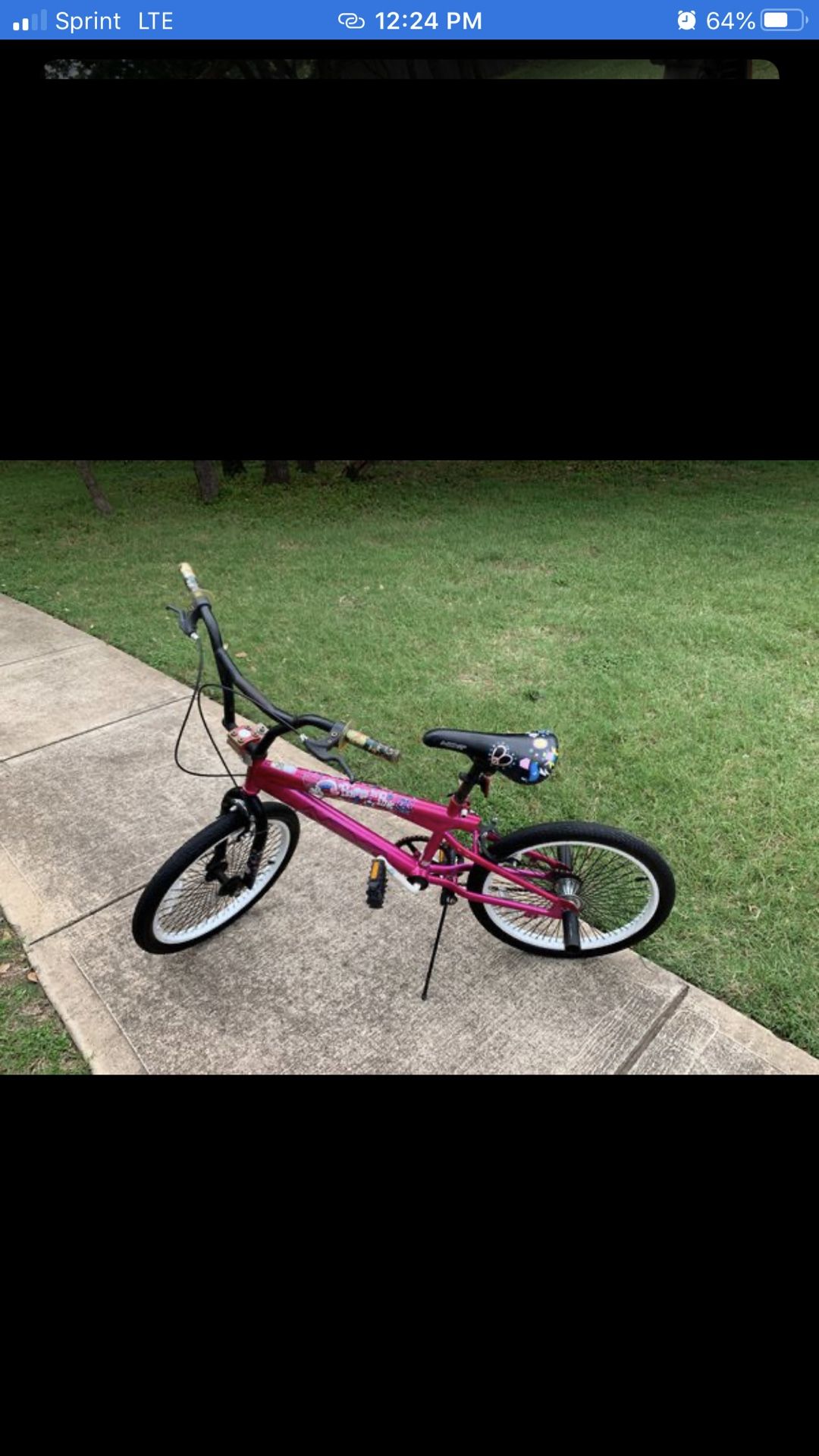 Pretty pink bike