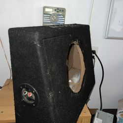 10in Subwoofer Box - Low Profile - Box Only No Sub 