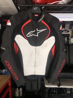 Alpinestars Jaws Perforated leather jacket 54