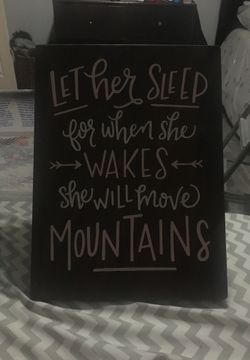 Girls room frame
