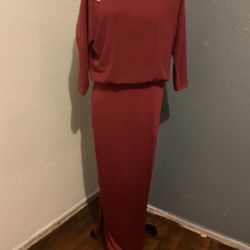 Red dress