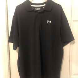 Men's Under Armour Shirt Polo Loose Coupe Lache Heat Gear