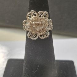 Vintage Floral Ring 
