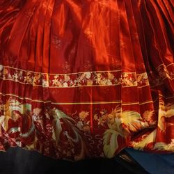 Traditional Chinese Hanfu Ma Mian Skirt