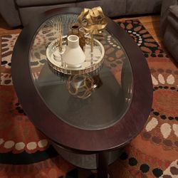 Coffee Table With Two End Tables 