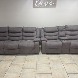 Grey couch