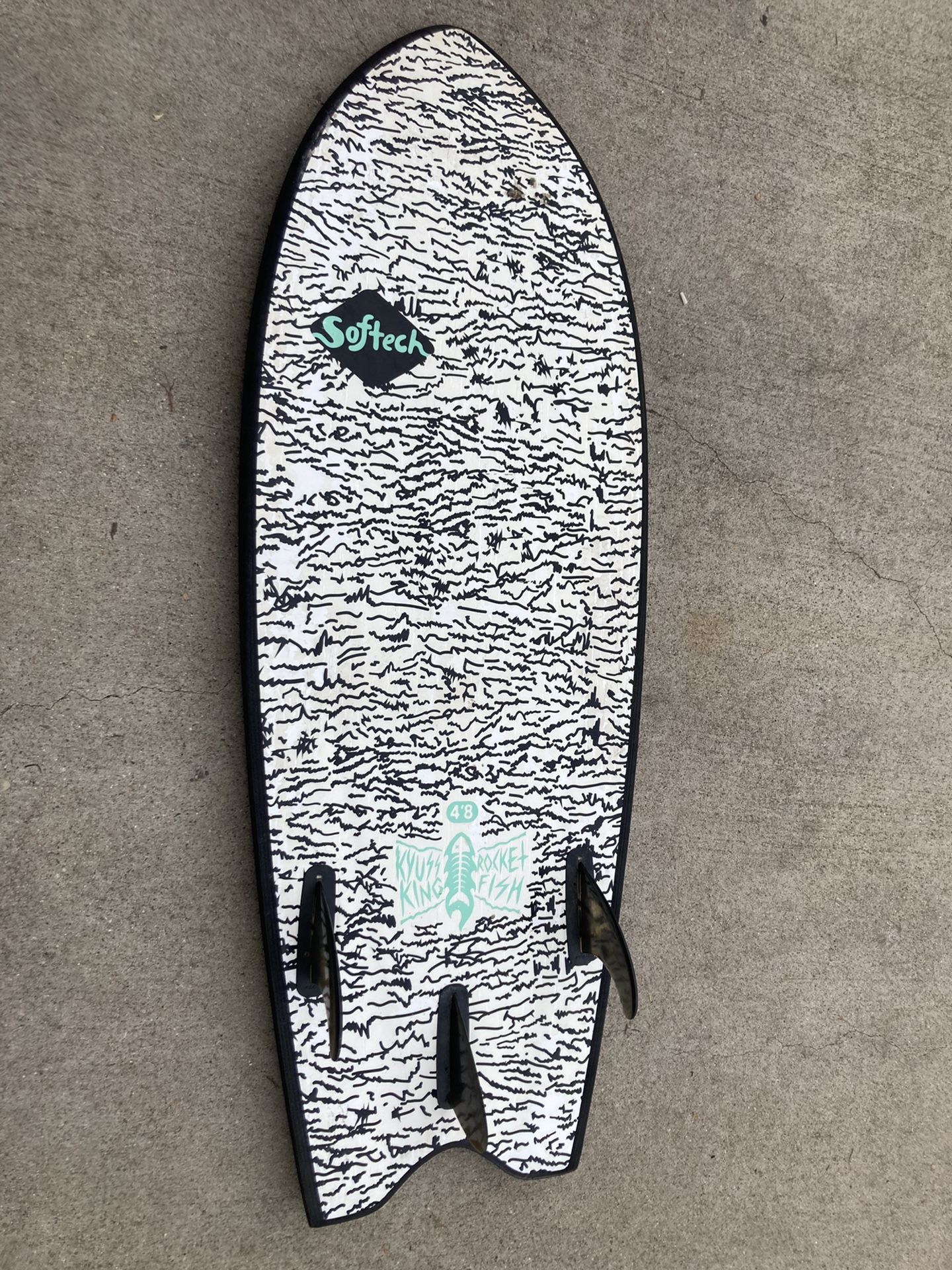 Fish Surf board Soft tech