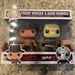  Funko Pop! Movies Freddy Krueger & Jason Voorhees