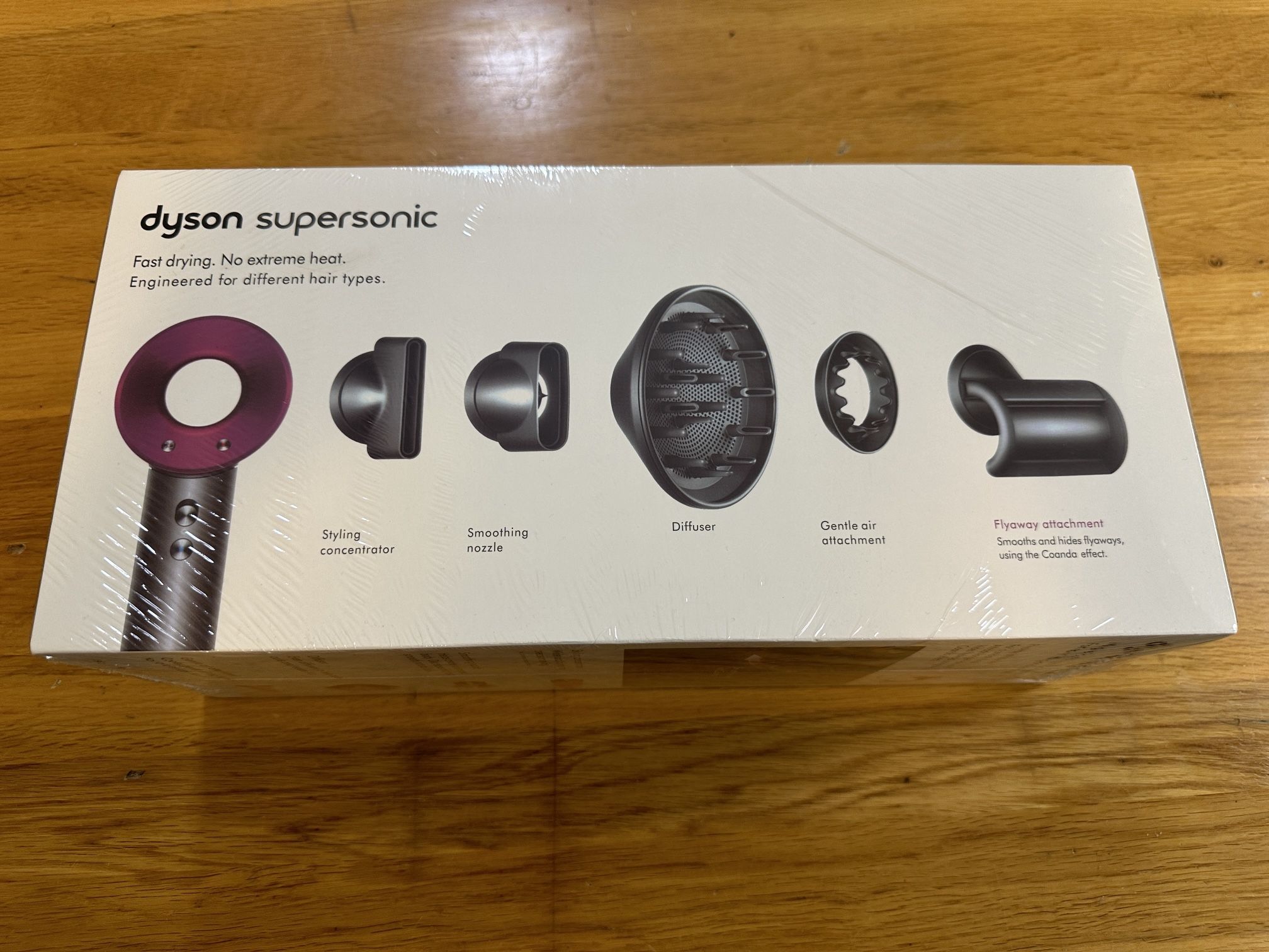 Dyson Supersonic Hair Dryer HD08 - With Attachments & Receipt