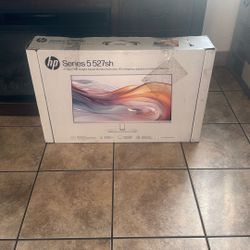 HP Series 5 527sh Monitor (Replaces M27h) 27" 100Hz IPS FHD (1920x1080) 99% sRGB Display, Adjustable Height & Tilt, Flicker Free, Anti-Glare, Black/Si