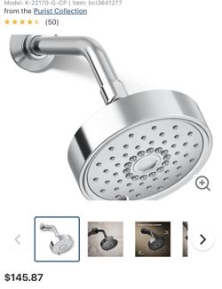 Regadera Kohler