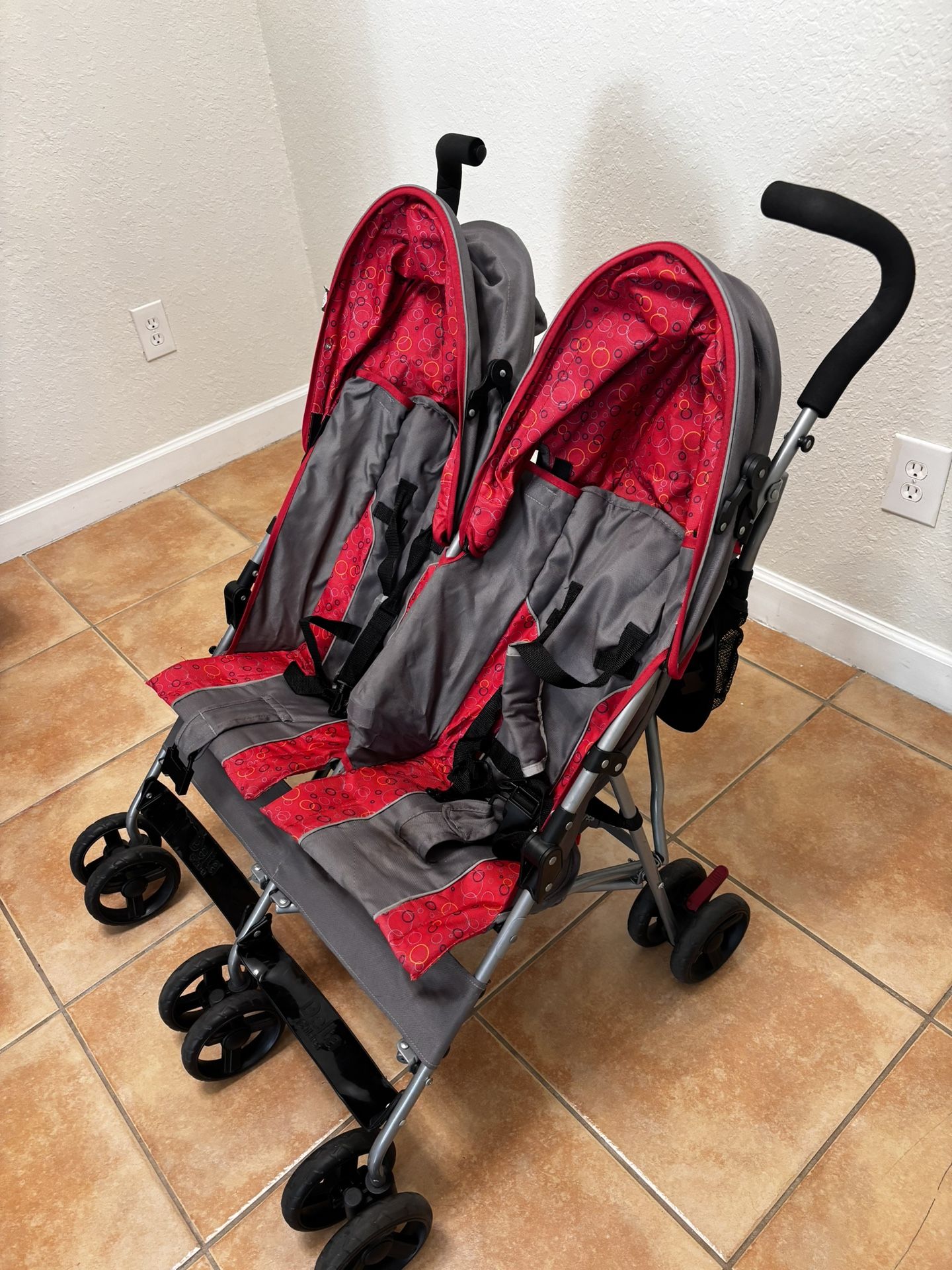 Delta Double Stroller