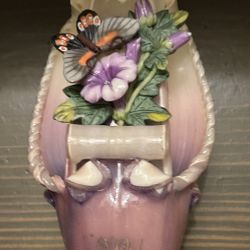 🌸✨ Hawaiian Bliss Candle - White & Purple Elegance 🦋🌺