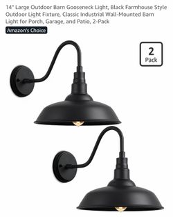 Outdoor barn wall lights new