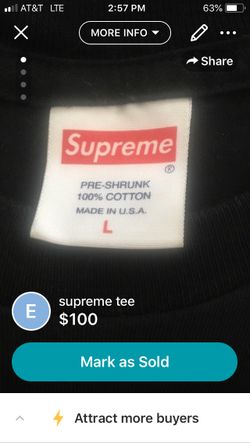 Supreme tee