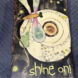 Dragonfly Lighted Canvas Painting