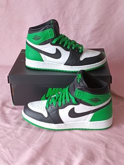 Nike Jordan Air Jordan 1 Retro High 'Green Glow' GS - FD1437-131 Size 6.5Y / 8W