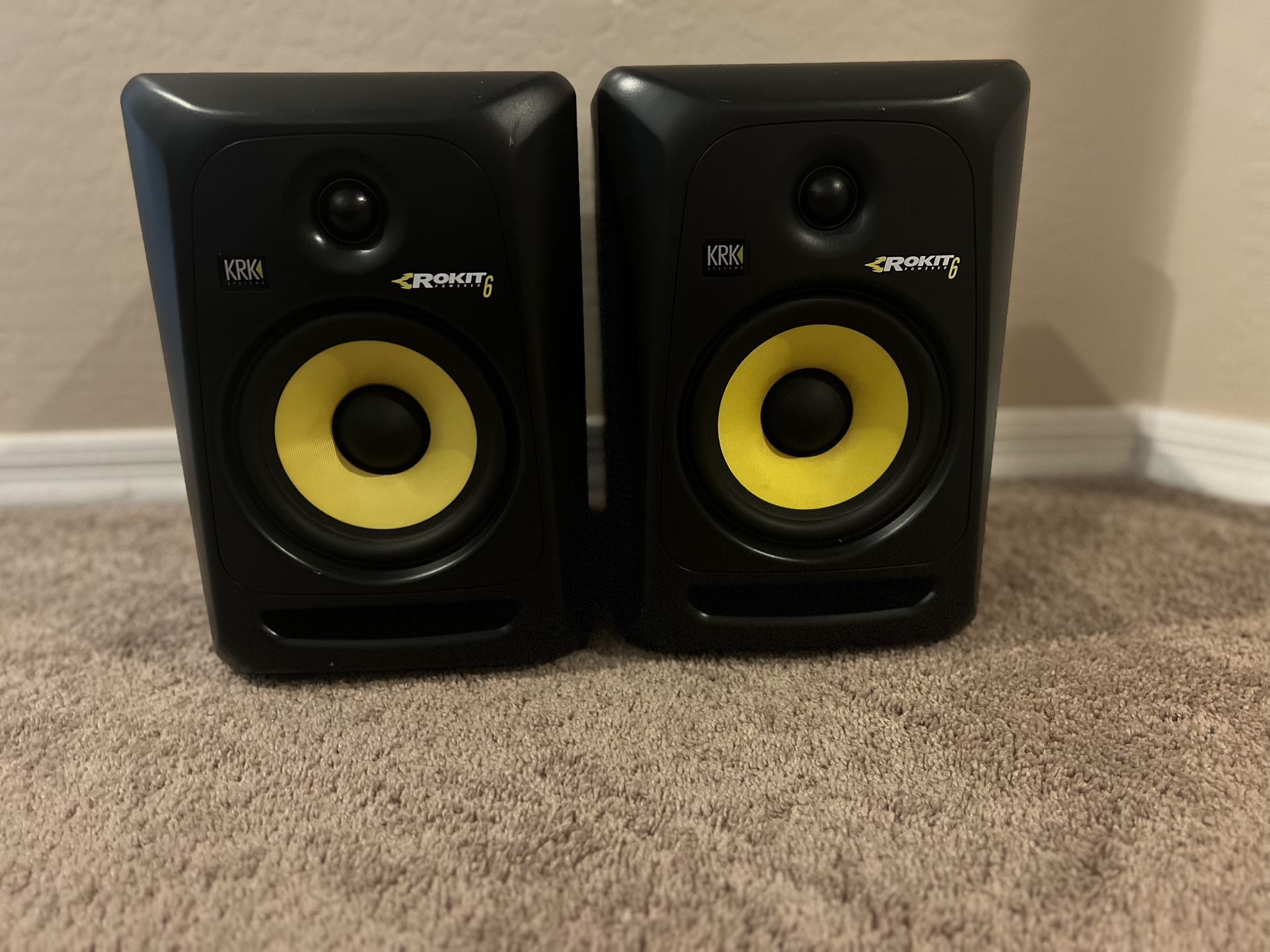 Krk Rokit 6 Studio Monitor Speakers 