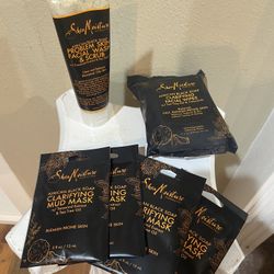 New/unused “Shea Moisture” facial bundle 