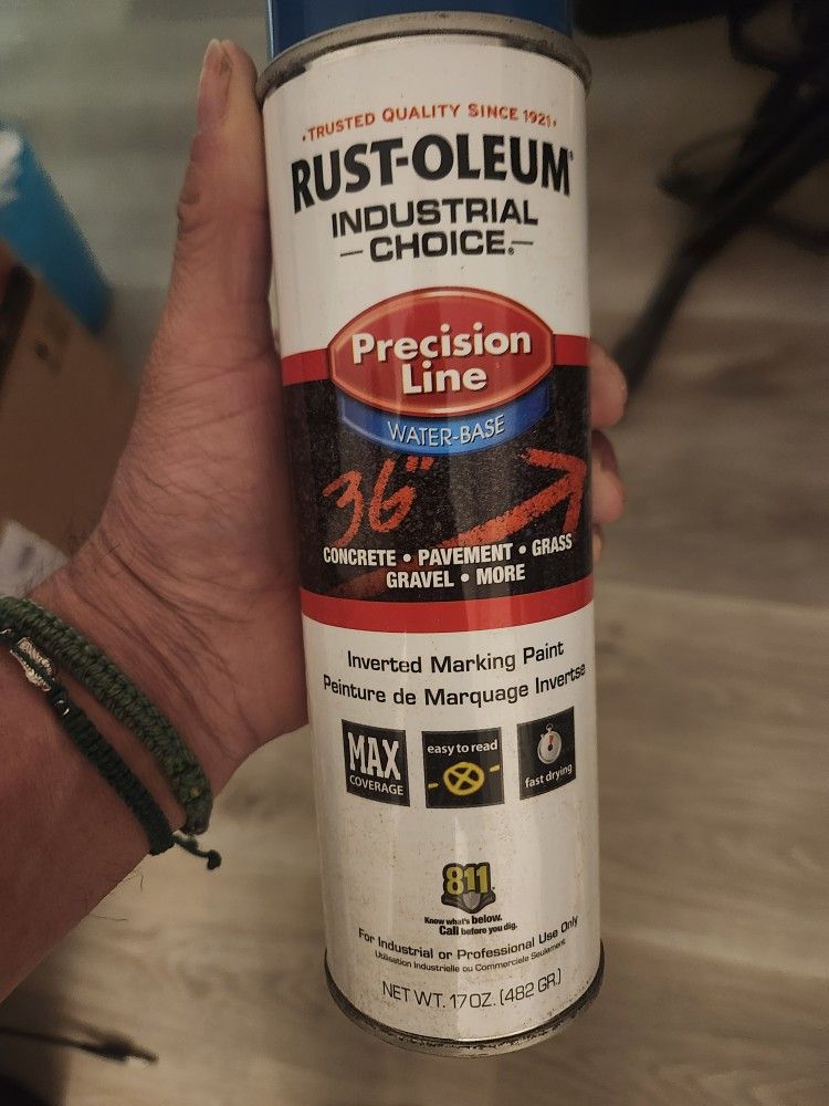 INVERTED MARKING PAINT     COLOR BLUE