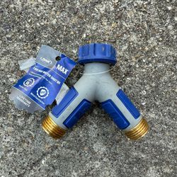 Orbit Max 2-Way Water Shut Off Valve – Heavy Duty Brass Connector