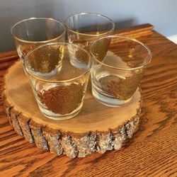 Vintage Libby Medallion Whiskey Glasses