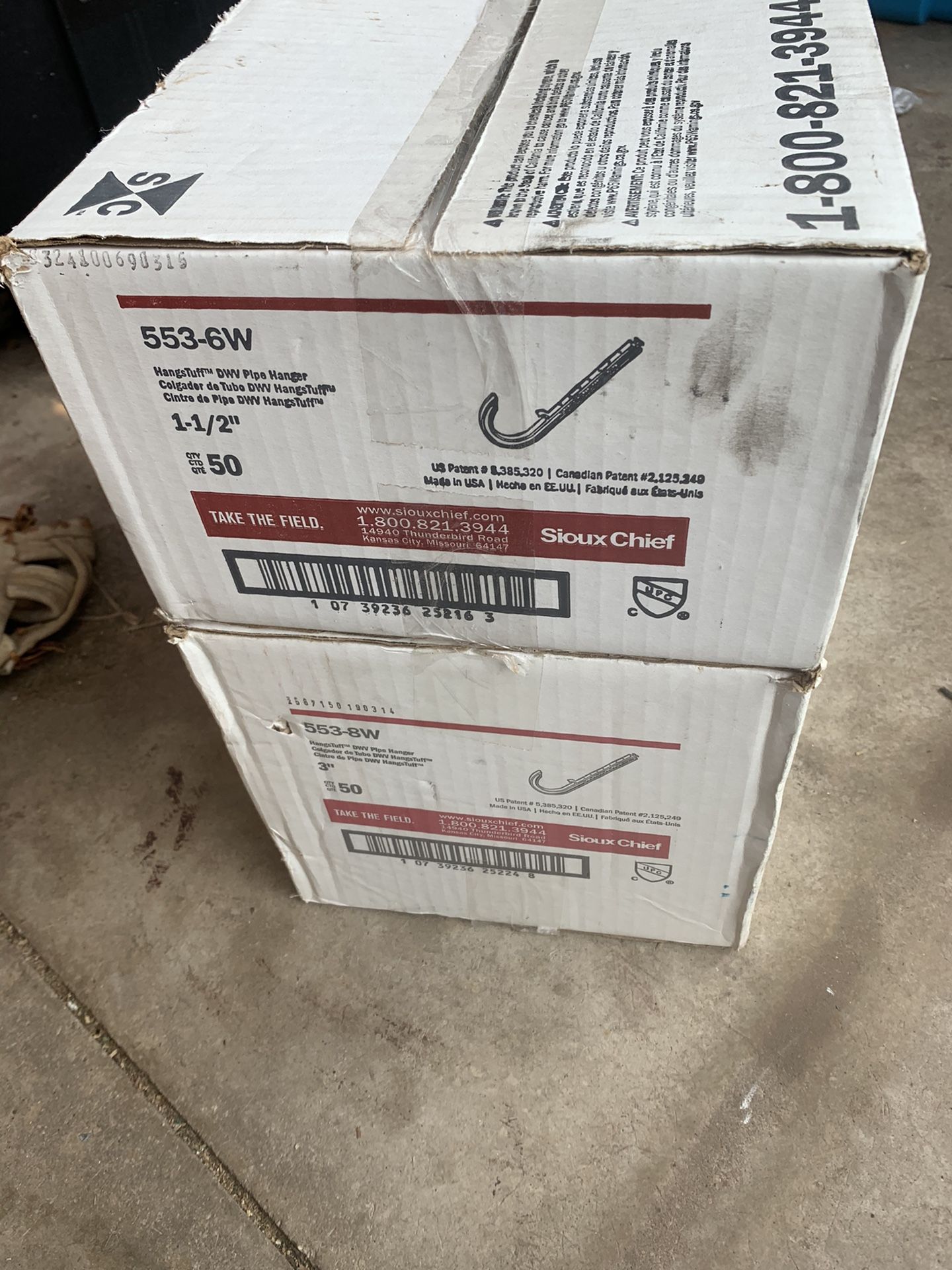 Plumbing supports