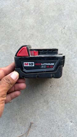 Milwaukee battery’s