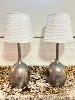 Lovely pair of modern table lamps