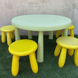 Ikea MAMMUT Children's table, indoor/outdoor - Local Delivery for a Fee - See My Other Items 😃